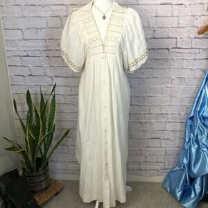 Free People bohemian maxi dress